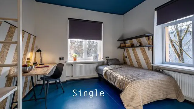 Single living space in Latvia