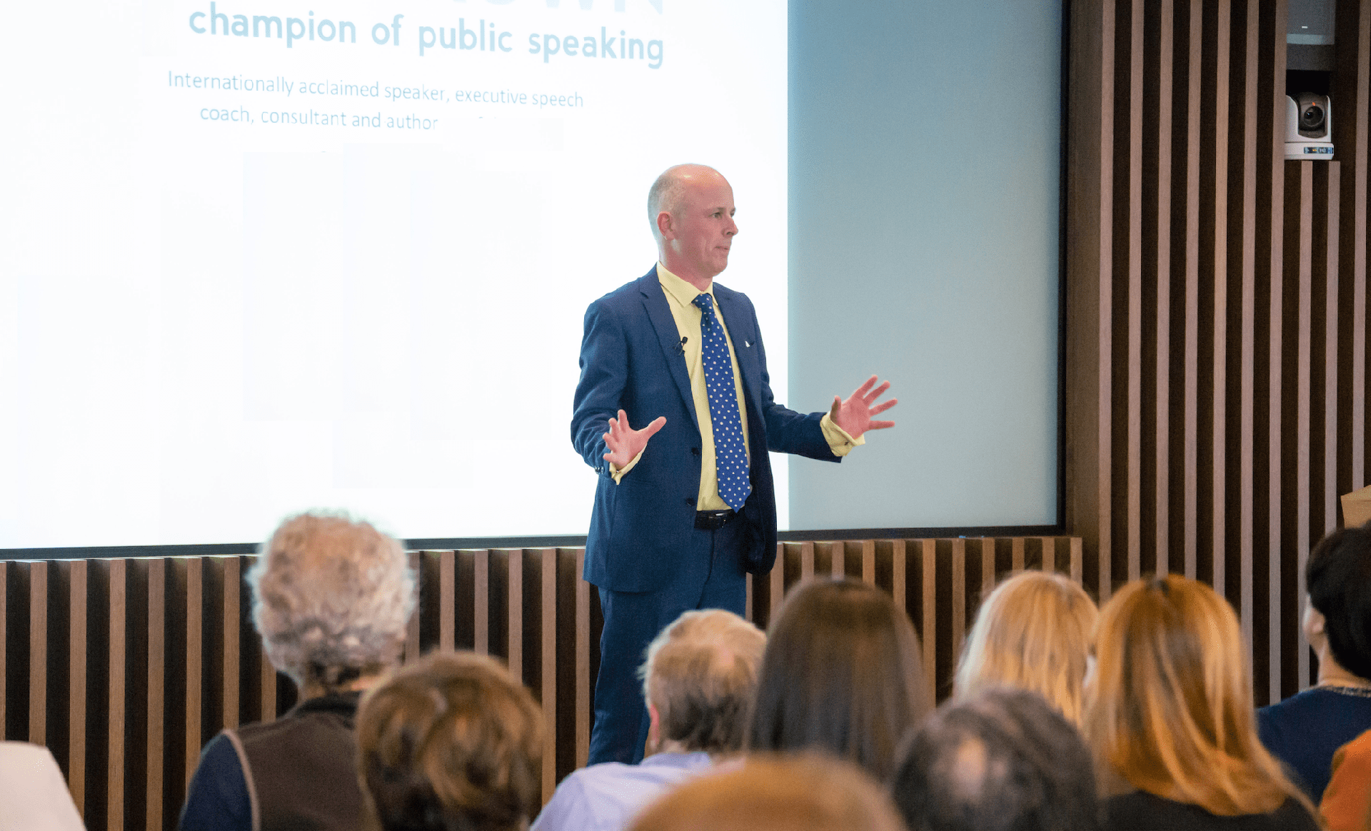how to be a professional public speaker