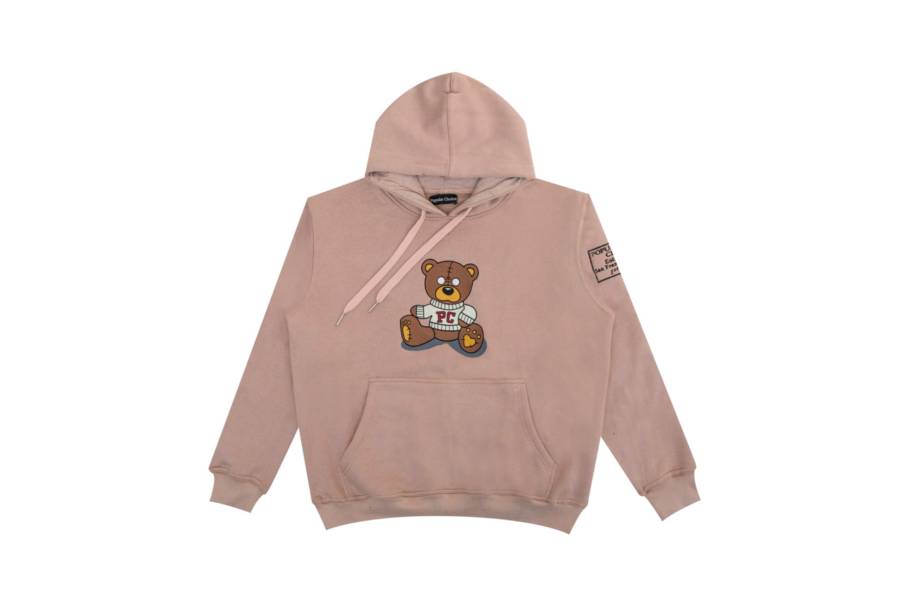 mauve hoodie