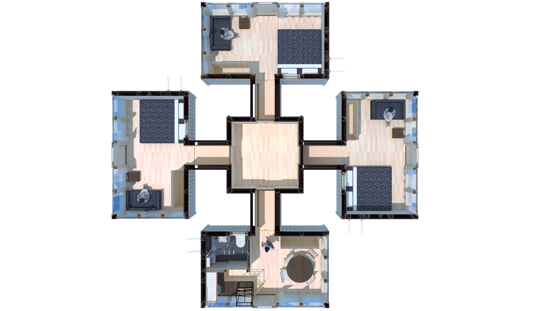 Projekts 75 m²