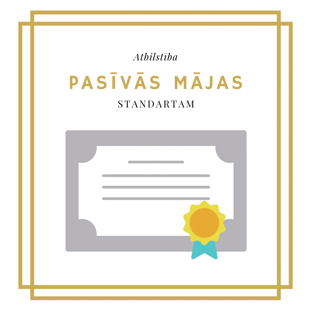 Pasīvās mājas standarta sertifikāts moduļu mājai