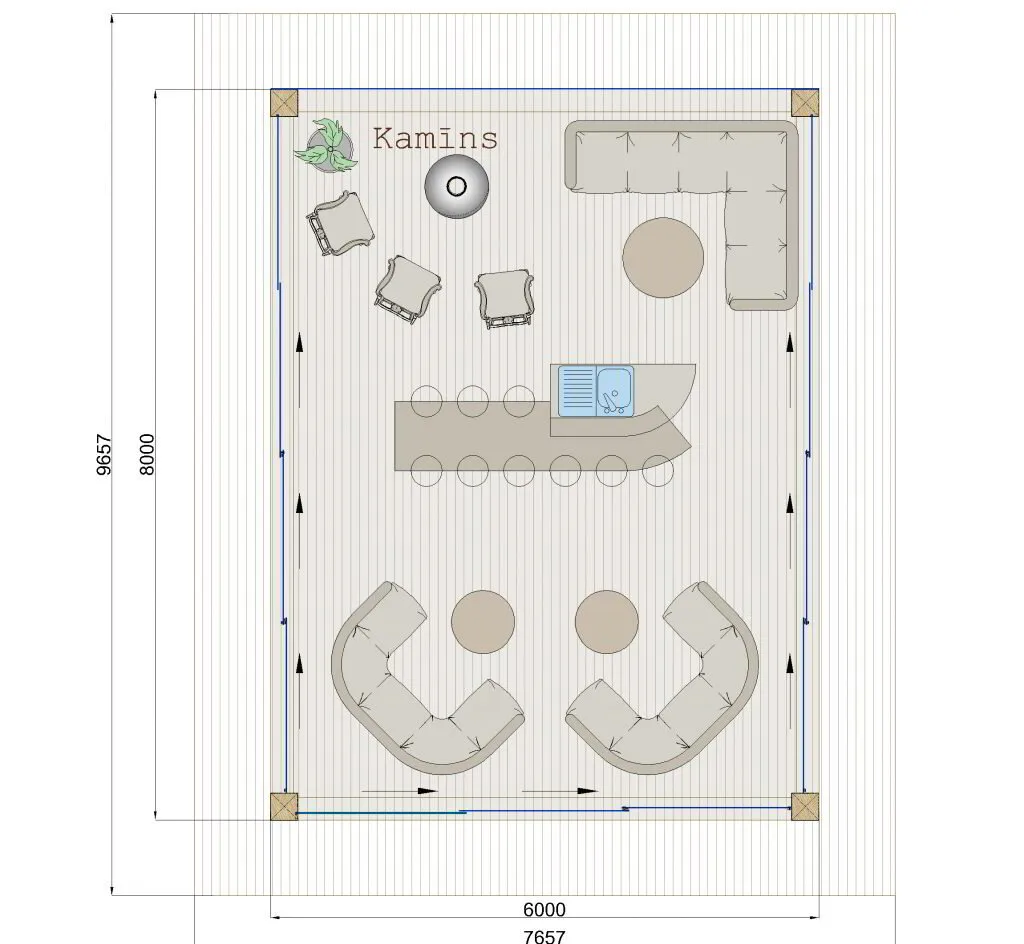 Paviljons 6×8