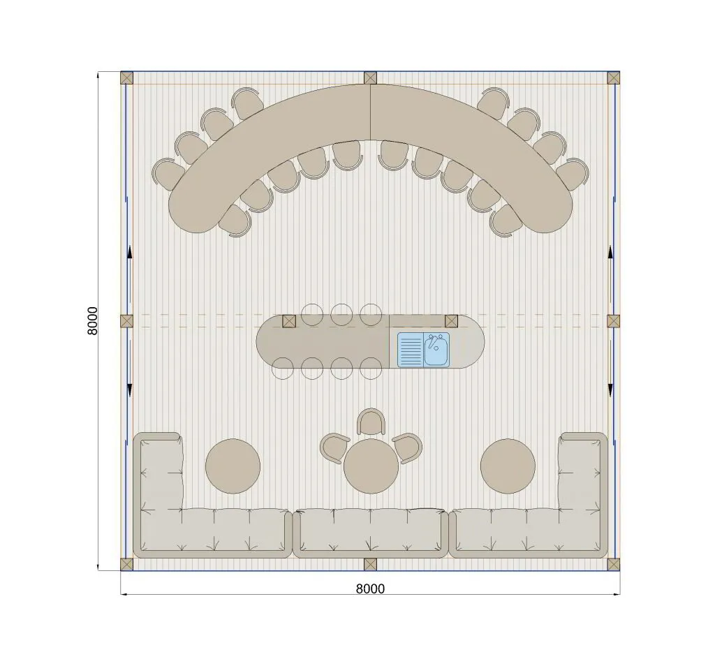 Paviljons 8×8
