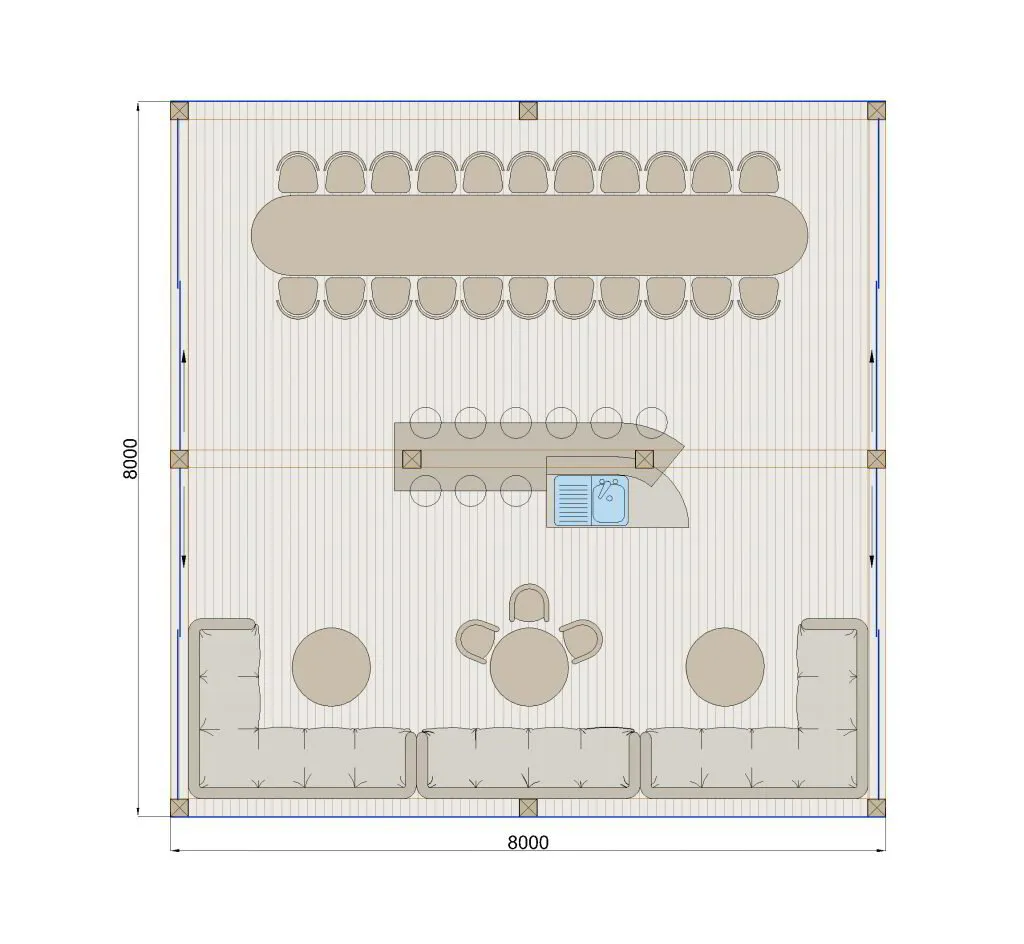 Paviljons 8×8