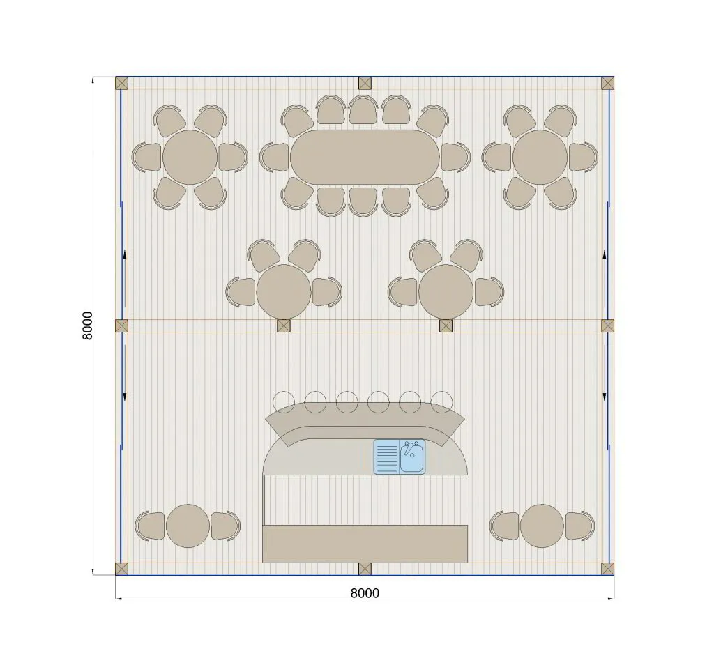 Paviljons 8×8