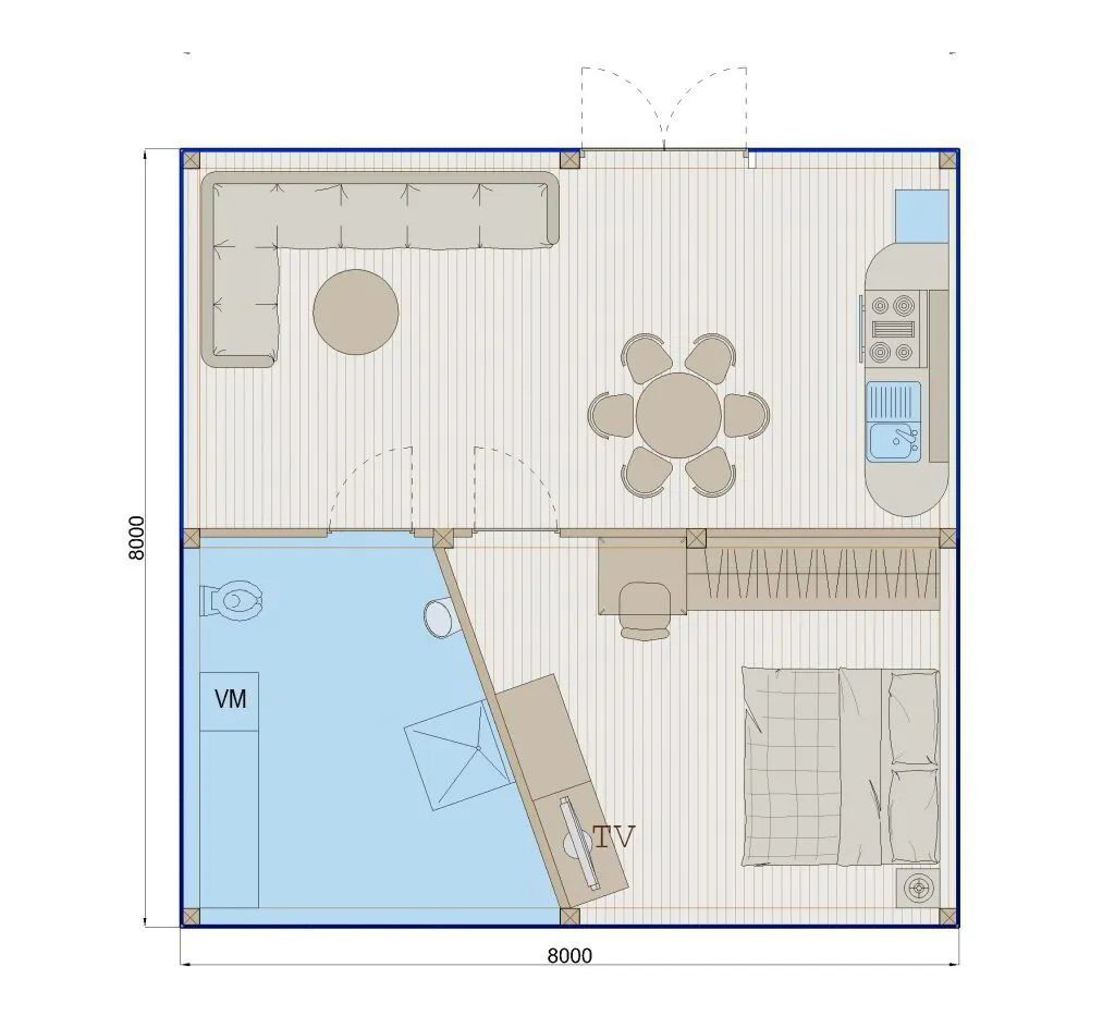 Paviljons 8×8