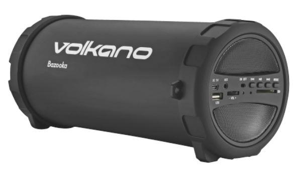  VOLKANO - TORNADO BLUETOOTH SPEAKER BLACK VK-30003