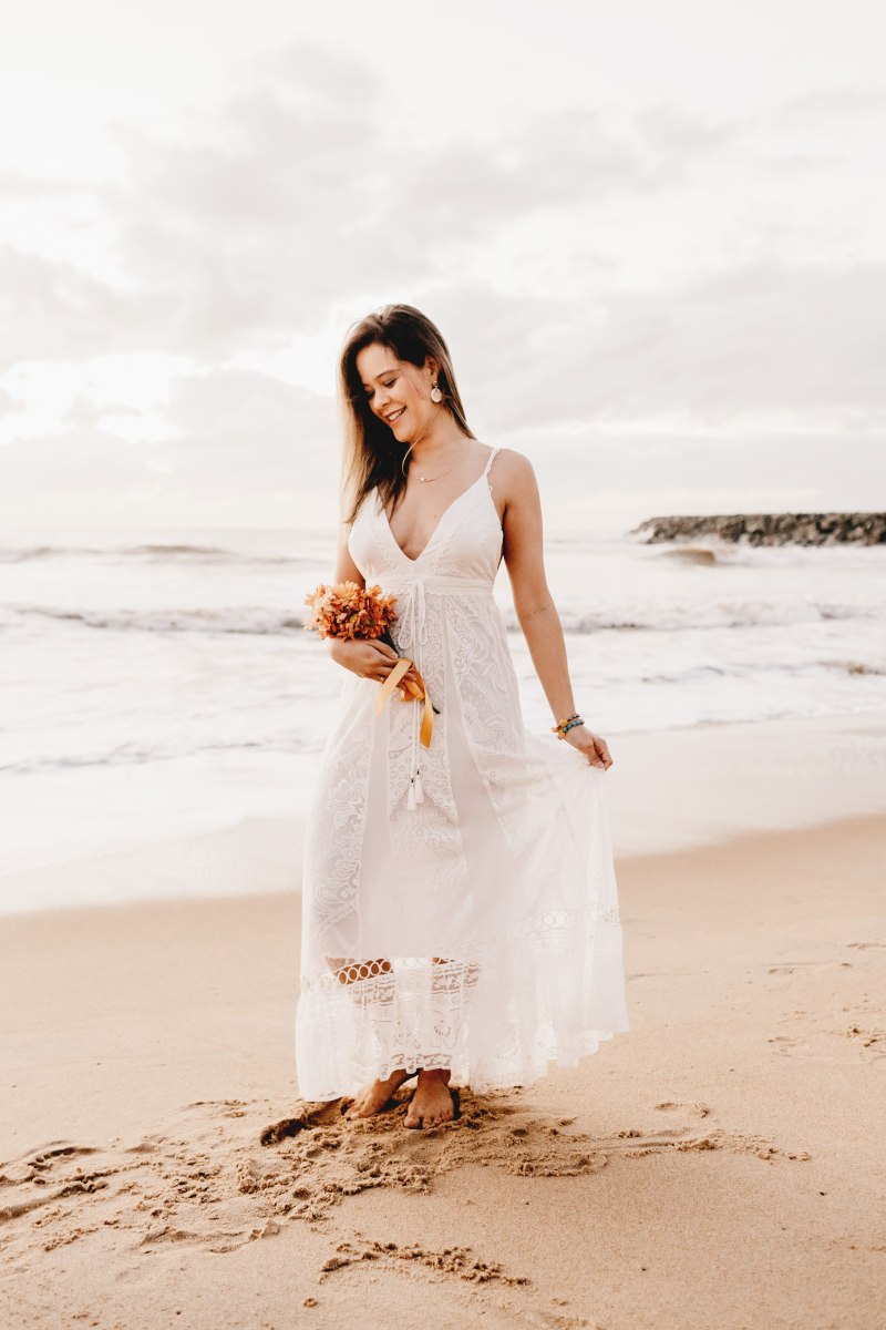 Fijian traditional outlet wedding dress