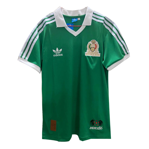 Green Retro Soccer Jerseys Shirt 
