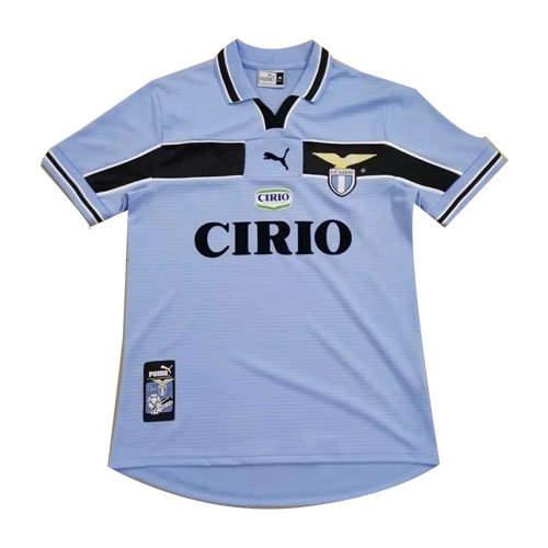 Blue Retro Soccer Jerseys Shirt 