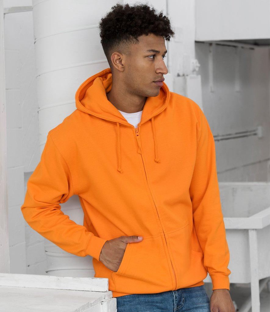 full zip cashmere hoodie