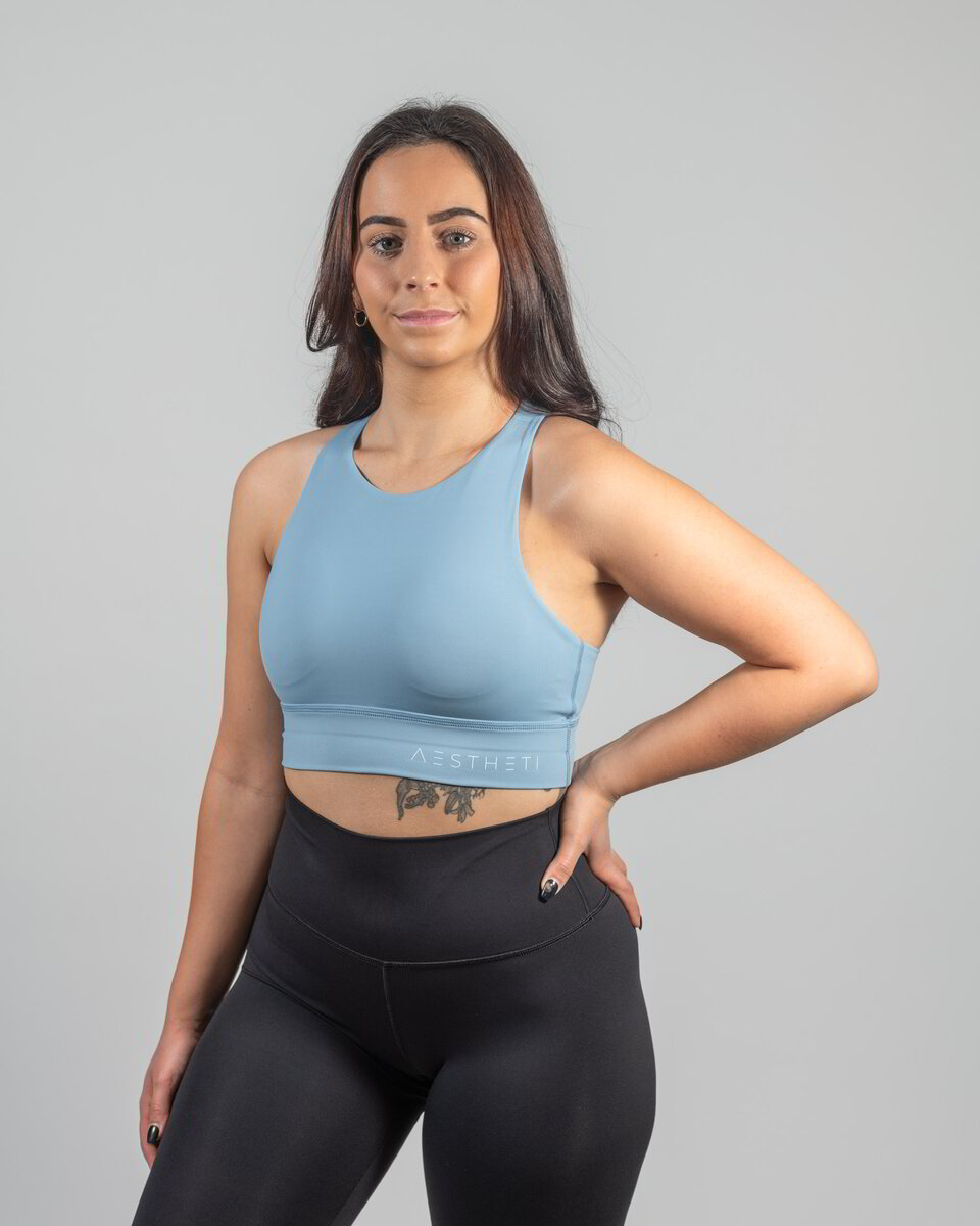 luxe sports bra