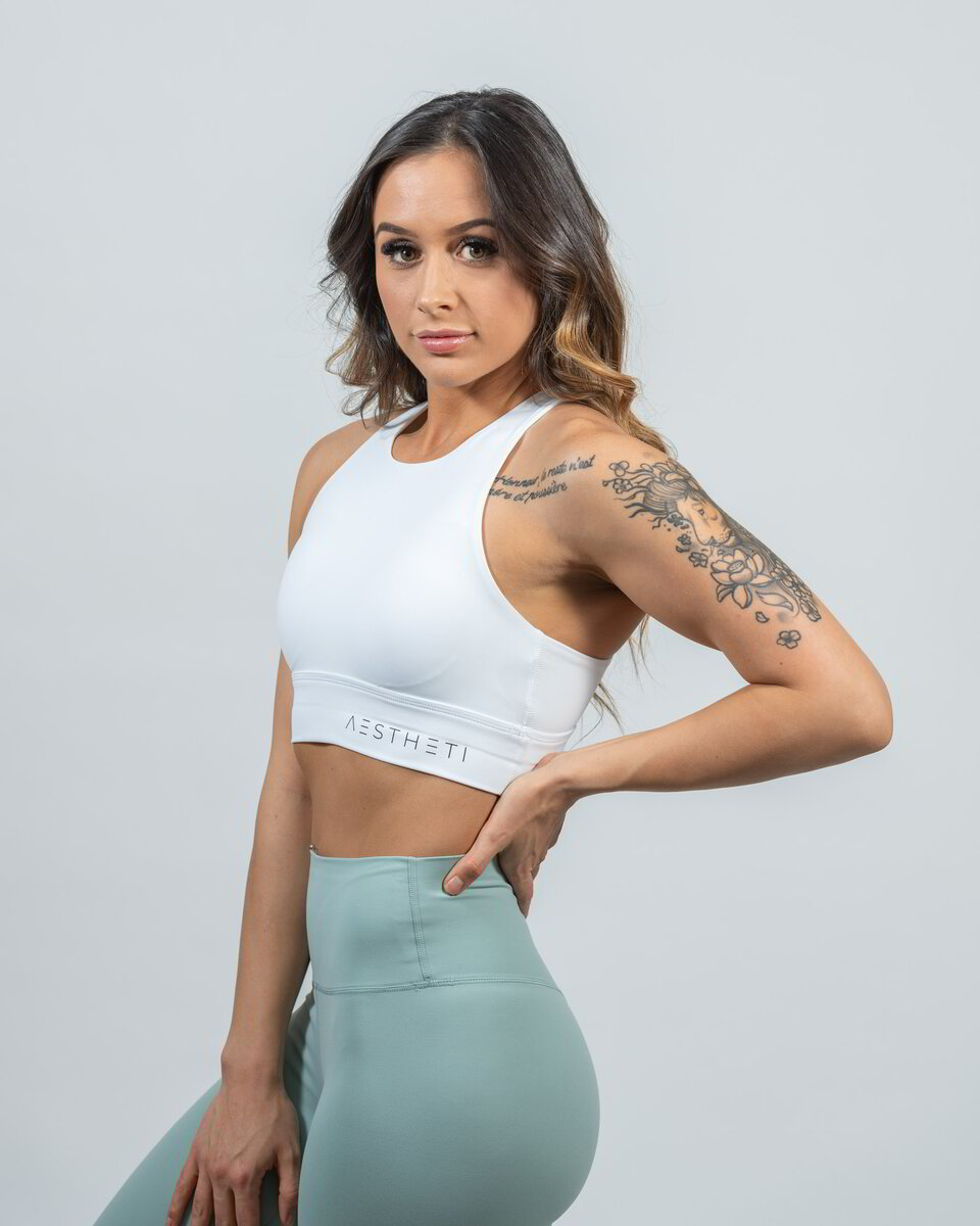 luxe sports bra