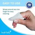 Brush-Baby DentalWipes mutes tīrīšanas salvetes ar ksilītu, 28 gab