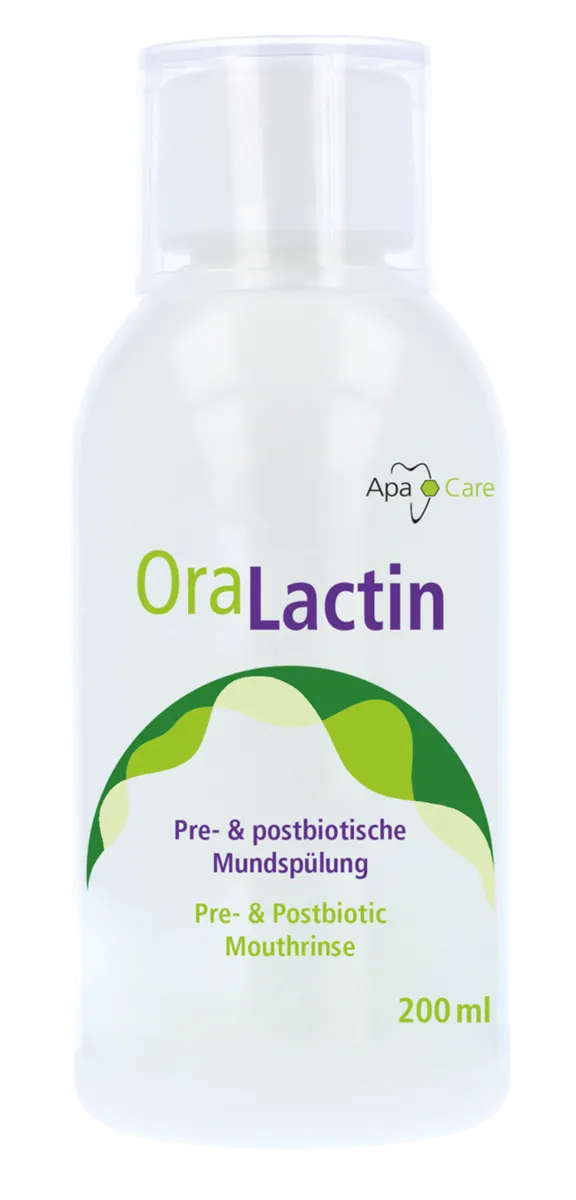 ApaCare OraLactin Pre - & postbiotiskais mutes skalošanas līdzeklis 200ml