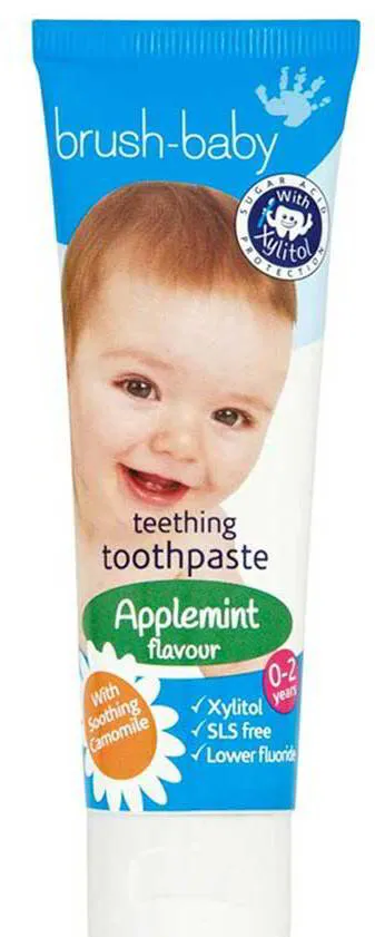 Brush Baby Zobu šķilšanās bērnu zobu pasta no 0-2gadiem 50ml