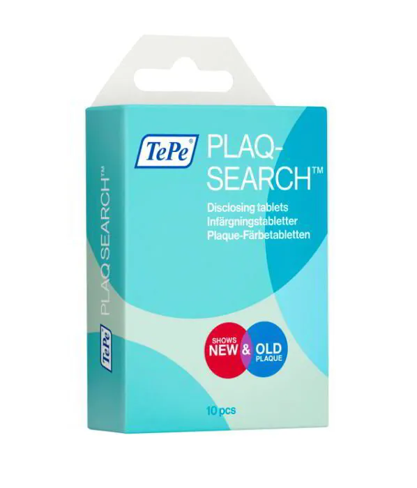 TePe aplikuma detektora tabletes Plaq-search 10gab