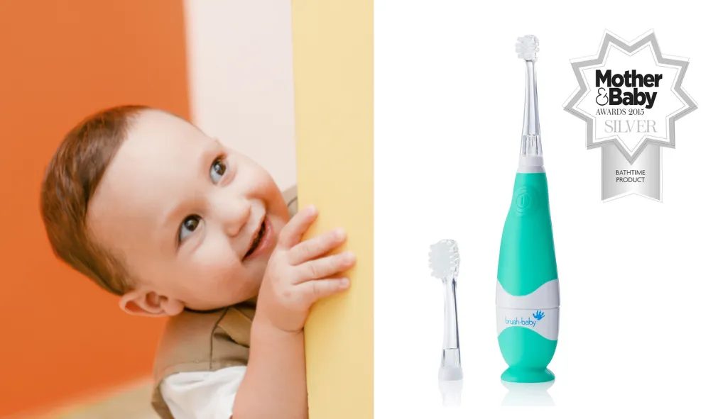 Bērnu elektriskā zobu birste Baby-Brush 0-3g.