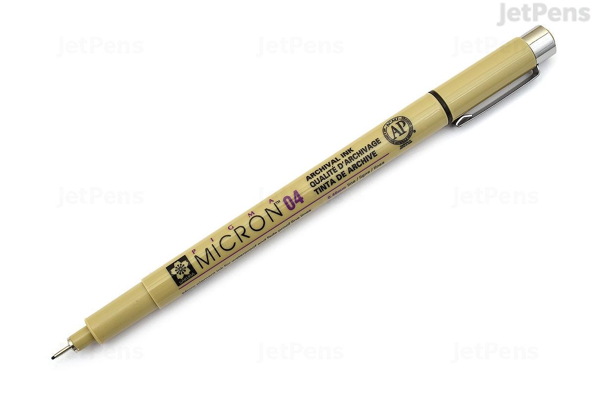 Черен Тънкописец Micron 04