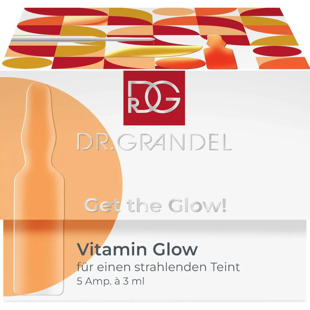 Vitamin Glow ampulas ādas starojumam 5x3ml