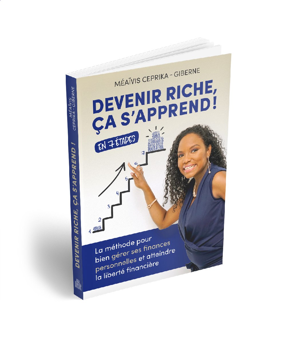 Livre "Devenir riche ça s'apprend" Méaïvis Céprika-Giberne