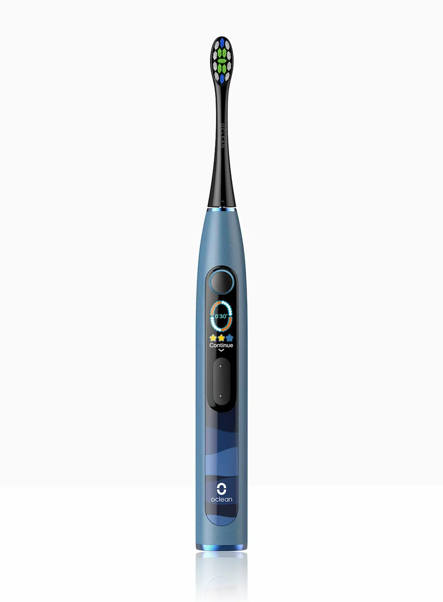 Oclean X 10 elektrinis dantų šepetėlis mėlynas