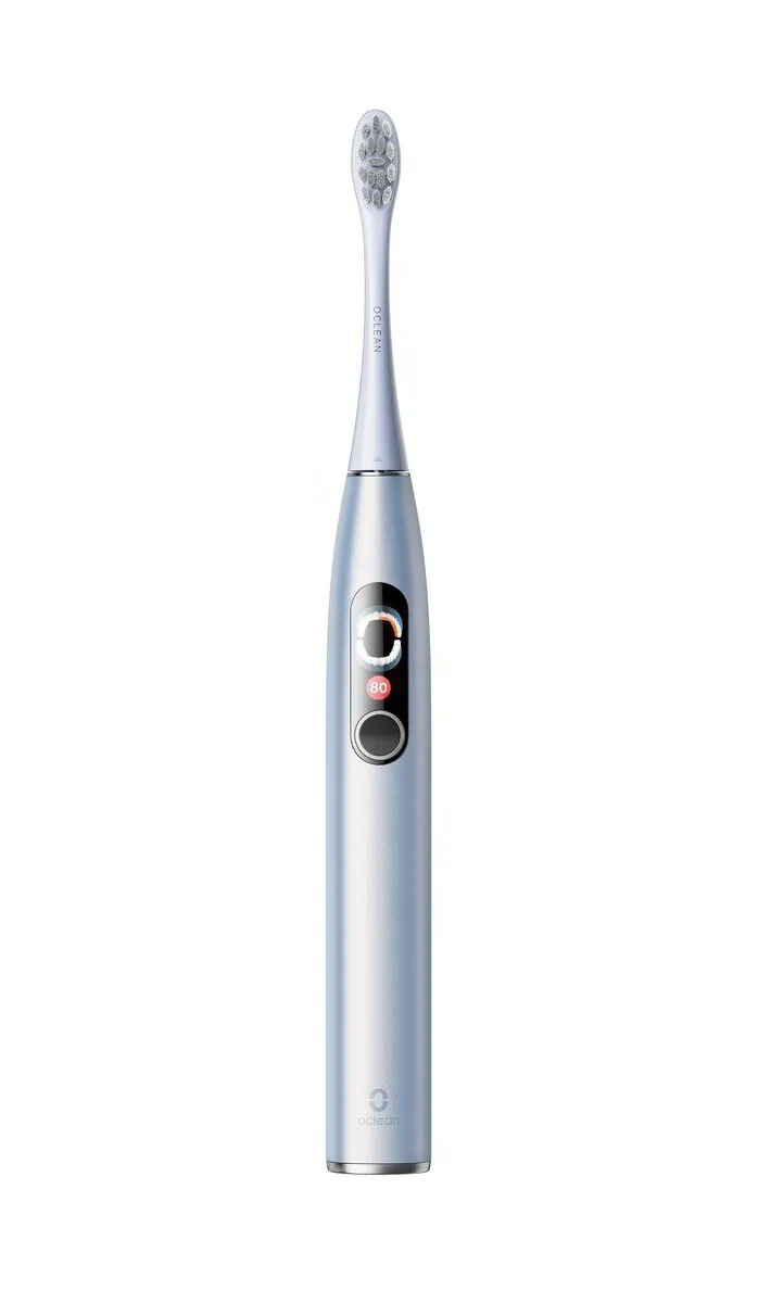 Oclean X Pro Digital elektrinis dantų šepetėlis, sidabro spalvos